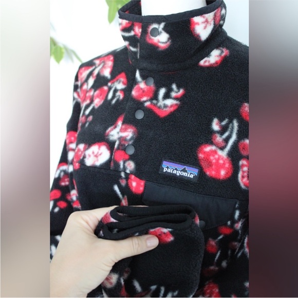 RARE: Patagonia - Forest Mushroom Limited Snap-T Fleece Synchilla Small - Picture 5 of 9